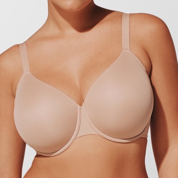 Third love taupe everyday comfort smoothing full coverage bralette bra size 44B - Picture 1 of 15